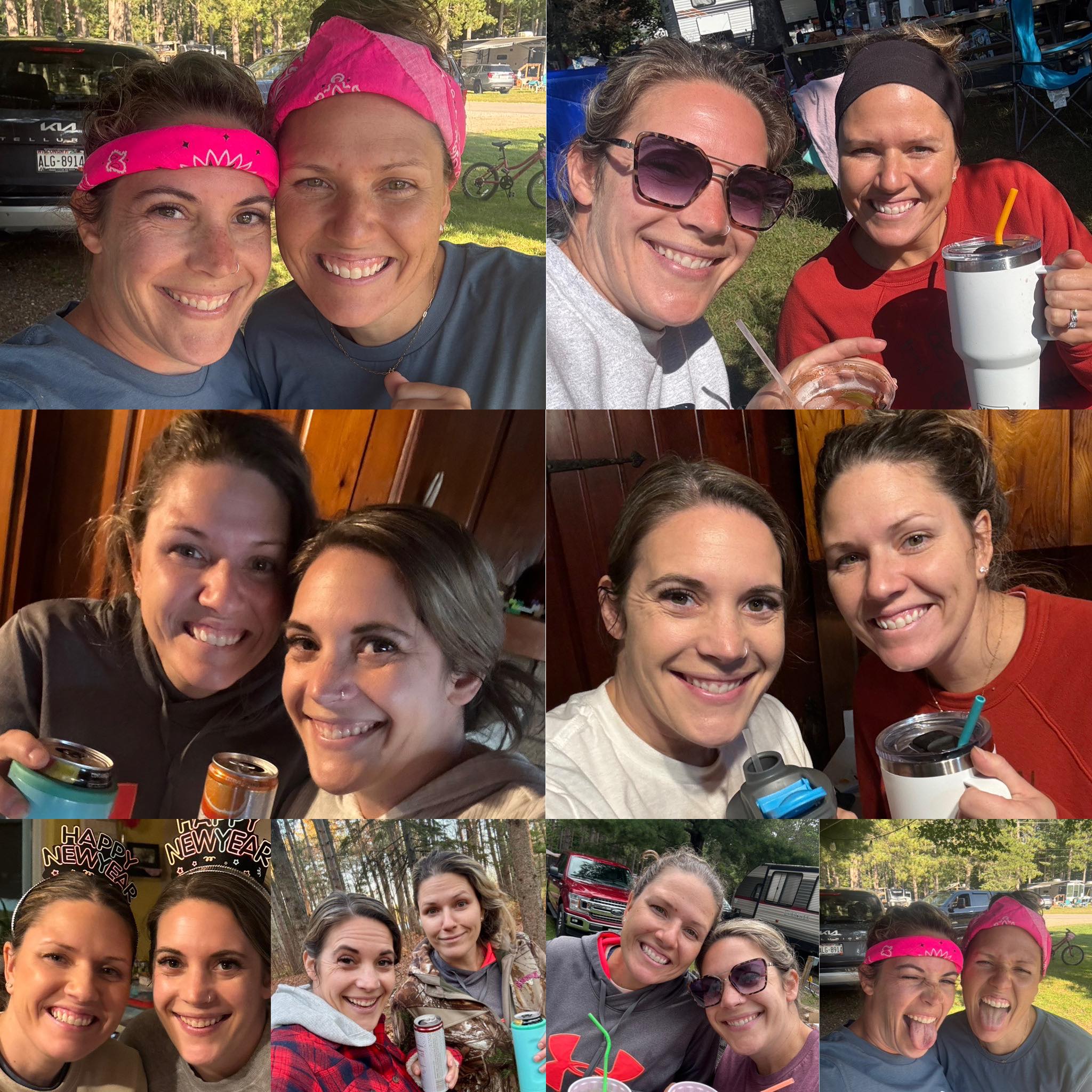 Happy Birthday to my Beautiful Friend!!!! 

Cannot wait to see you in a few weeks Tessa! 🥰🥳

PS someday we’ll be dressed nice and not have camp-hair 😆